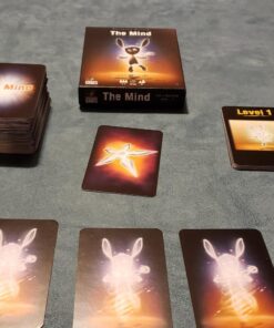 The Mind Card Game - Addictive Mind-Melding Fun for Game Night! Cooperative Family Game for Kids and Adults, Ages 8+, 2-4 Players, 15 Minute Playtime, Made by Pandasaurus Games 1 Count (Pack of 1) Board Games 66 7144eOApwKL