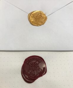 Wax Seal Seal Set, DLD Classic Vintage Antique Wax Print Set Magic School Badge Wax Set Gift Box Set Brown 27 71465u FBcL