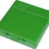 MTM 100 Round Flip-Top Ammo Box 40/45/10MM Cal Green Round Flip-Top Box