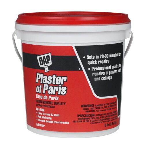 Dap 10310 Plaster of Paris Tub Molding Material, 8-Pound, White