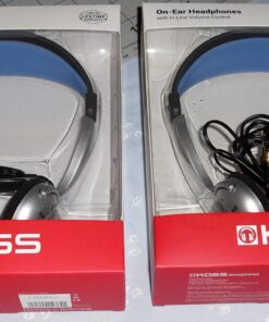 Koss KTXPRO1 Titanium Portable Headphones with Volume Control, Single, Standard Packaging 41 7146kka0yvL