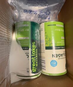 Great Lakes Wellness Collagen Peptides Powder Supplement for Skin Hair Nail Joints - Unflavored - Quick Dissolve Hydrolyzed, Non-GMO, Keto, Paleo, Gluten-Free, No Preservatives - 16 oz Canister 1 Pound (Pack of 1) 28 7147BUwh2UL