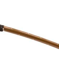 Handmade Sword - Samurai Katana Swords, Battle Ready, Hand Forged, 1045 Carbon Steel, Damascus Blade, 10 Times Folded, Heated Tempered, Full Tang, Sharp, Bamboo Tsuba, Brown Cotton Ito Handle 11 7147Oke22bL