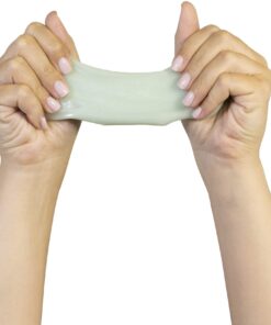 Alternative view of Crazy Aaron's Thinking Putty 4" Tin - Phantoms Foxfire - Glowing Sparkle Glow Putty, Soft Texture - Never Dries Out