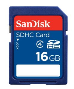Alternative view of SanDisk 16 GB Class 4 SD HC Flash Memory Card - 4 Pack Bundle with (1) Everything But Stromboli Microfiber Cleaning Cloth