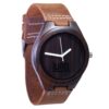 Luno Wear Men's Wood Watch, Wood and Genuine Leather, The Orca 24 7148zBswaCL