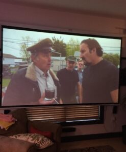 Elite Screens 6" White Projector Screen L-Brackets, Single Metal Welded Construction, Wall or Ceiling Mount - Includes Hooks and Hardware, Model: ZVMAXLB6-W 40 7149XKByL