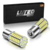 LUYED 1156 LED Bulb 2880 Lumens 6500K Xenon White Super Bright BA15S 1141 1003 7506 P21W LED Replacement for Backup Reverse Tail Brake Turn Signal Lights,Pack of 2 45 7149vFkGVL
