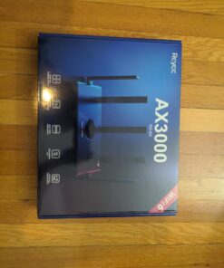 Reyee AX3000 Wi-Fi 6 Router, Dual Band Internet, 802.11ax Wireless, Coverage up to 3,000 Sq. Ft., Gigabit Wan Aggregation, WPA3, Smart VPN for Large Home (RG-E4), 2023 Release 87 714APhV85HL