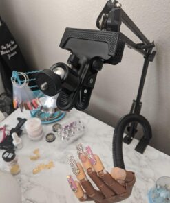 SLOW DOLPHIN Tripod Camera Clip Clamp Flash Reflector Holder Mount with 1/4 Inch Screw 360 Degree Swivel for Studio Backdrop Camera SLR, Digital SLR, Video Came(Black) Tripod Clip Clamp 1 pack 24 714AT87qcWL