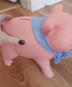 Schylling Rubber Piggy Bank Pink, 1 EA 36 714AnzAWNkL