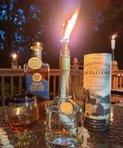 LANMU Wine Bottle Torch Wicks, Outdoor Patio Backyard Torches Lights, Oil Lamps Replacement Wick Hardware Kit, DIY Homemade Torch Decor (3 Pack) 3 Pack 33 714AoG0ceIL