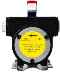 Goplus Electric Fuel Pump 12V 10GPM Diesel Bio Kerosene Oil Transfer Extractor 19 714Aqn ORNL