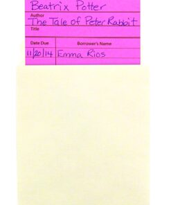 Hygloss Products Manila Library Pockets – Self Adhesive Pocket Envelopes – 4.5 x 3.5 Inches, White, 40 Pack Self-Adhesive 10 714B2LtrRCL