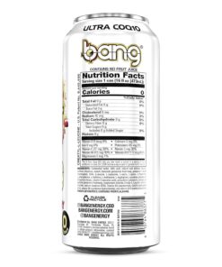VPX Bang - Black Cherry Vanilla - 16fl.oz. (Pack of 16) 16 Fl Oz (Pack of 16) 4 714B41OvS1L