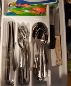 Rubbermaid Cutlery Tray, Small, White 17 714BF1XMvLL