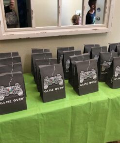 BLUE PANDA Gamer Party Favor Bags, Video Game Party Supplies (5 x 8.5 x 3 in, 36 Pack) 33 714BoCQGwhL