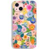 Anuck for iPhone 13 Case, Cute Pretty Flower Phone Case for Women Girls, Anti-Scratch Floral Pattern Design Slim Fit Soft TPU Bumper Shockproof Protective Case Cover 6.1", Garden Flowers Clear Back 37 714CGURZ8gL