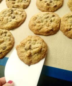 USA Pan Bakeware Nonstick Half Sheet Pan and Silicone Mat Set, 1 EA Half Sheet Pan and Baking Mat Set 23 714CqqOhaGL