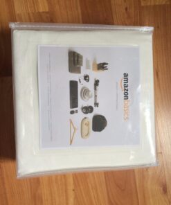 Amazon Basics Lightweight Super Soft Easy Care Microfiber 3-Piece Bed Sheet Set with 14-Inch Deep Pockets, Twin, Cream, Solid 21 714DABPwwkL