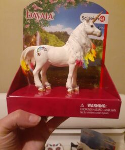 Schleich bayala, Unicorn Toys for Girls and Boys, Rainbow Unicorn Mare, Unicorn Toy Figurine with Gems, Ages 5+ 24 714Dh8IGHXL