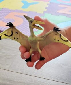 JOYIN Kids Dinosaur Toy, 18 Pcs 6" to 9" Realistic Dinosaur Figures with Movable Jaws Including T-Rex, Triceratops, Velociraptor, Etc, Kids Dinosaur Educational Toys, Christmas Birthday Gifts for Kid 49 714EEDwKkEL