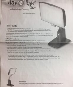 Carex Day-Light Sky Bright Light Therapy Lamp - 10,000 LUX - Sun Lamp To Combat Winter Blues and To Increase Your Energy Turqoise 49 714EGdxcbwL