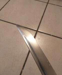 MAKOTO Handmade Sharp Katana Black Samurai Sword 40" Leaf 18 714EaZn04ZL