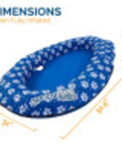 SwimWays Paddle Paws Spring Float Dog Raft, Small (0-65 lbs.) 22 714G2hyyPOL