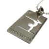Ben Junot USA - Original Christian Stainless Steel Sport Medal Necklace - Chain Included with God All Things are Possible Christian Sport Medal Gymnastics