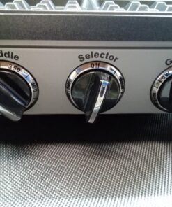 Cuisinart 5-in-1 Grill Griddler Panini Maker Bundle with Waffle Attachment (GR-4N) - Includes Grill and Waffle Plates 22 714H P8fUlL