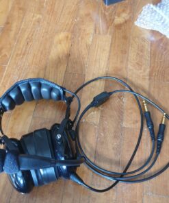 KORE AVIATION KA-1 General Aviation Headset for Pilots | Mono and Stereo Compatibility, Passive Noise Reduction, Noise Canceling Microphone, Gel Ear Seals, Adjustable Headband, Headset Bag 40 714HNWigqEL