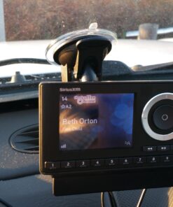 ARKON Windshield Dash Suction Car Mount for XM and Sirius Satellite Radios Single T and AMPS Pattern Compatible, Black - SR114 22 714HpZ9jCoL