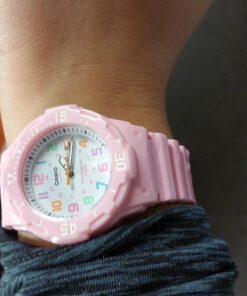 Casio Women's LRW-200H-2BVCF Stainless Steel Watch Resin Band Pink 29 714Hyl16IsL