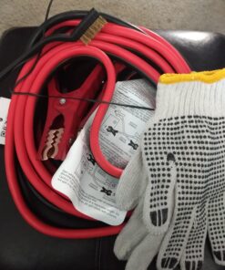 CARTMAN 4 Gauge 20 Feet Jumper Cables Automotive Booster Cables with Carry Bag for Car SUV and Pickup Trucks 20-Feet (4-Gauge) 52 714IGXaoDQL