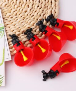 sansheng 24Pack Chicken Waterer Cups,Poultry Water Cups,Automatic Poultry Waterer for DIY Poultry Quail Duck Chicken Bird Drinker 24 32 714IggQ9suL