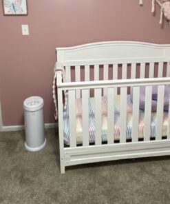 Ubbi Steel Odor Locking, No Special Bag Required Money Saving, Awards-Winning, Modern Design, Registry Must-Have Diaper Pail, White 54 714J2ZQI5CL