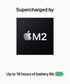 Apple 2023 MacBook Air Laptop with M2 chip: 15.3-inch Liquid Retina Display, 8GB Unified Memory, 256GB SSD Storage, 1080p FaceTime HD Camera, Touch ID. Works with iPhone/iPad; Starlight 8GB RAM Without AppleCare+ 10 714JEdlaUDL