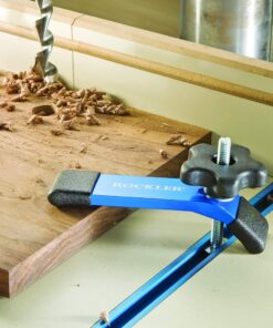 Rockler Hold Down Clamp, (5-1/2''L x 1-1/8'' W) - Drill Press Clamp is for Workbenches, Jigs, or Machine Tables w/T Track Accessories – Clamps Ideal for Soft Woods, Pre-finished Panels, & More 8 714JifBCF0L