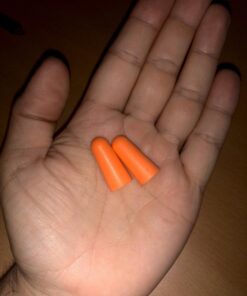 Liberty Glove & Safety-14310 DuraPlug Uncorded Disposable Foam Earplug with 32 dB NRR, Orange (Case of 200 Pairs) 9 714KDYGaPWL