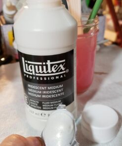 Liquitex Professional Effects Medium, 237ml (8-oz), Iridescent Medium 8-oz 25 714KI7Y4kfL