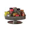 Park Designs Galvanized Lazy Susan Organizer, 10", Silver 53 714KZv7wEPL