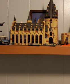 LEGO Harry Potter Hogwarts Great Hall 75954 Building Kit and Magic Castle Toy, Fantasy Creatures, Hermione Granger, Draco Malfoy and Hagrid (878 Pieces) 51 714KjOWVpML