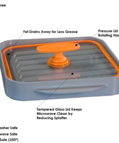 Alternative view of Allstar Innovations BaconBoss Microwave Bacon Cooker for Healthier, Crispy Bacon