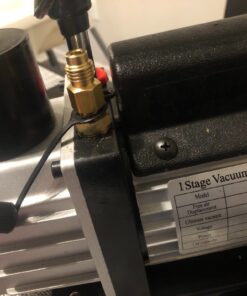 FJC 6014 Vacuum Pump Adapter , yellow 17 714LPGEVWHL