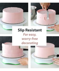 StarMar Set of 18 - Cake Board Rounds, Circle Cardboard Base, 6, 8 and 10-Inch. Perfect for Cake Decorating, 6 of Each Size 18 Pack 20 714LSxt85FL