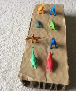 82 Piece Mini Dinosaur Toy Set for Dino Party Favor Supplies Birthday Cupcake Toppers - Assorted Vinyl Plastic Figure Toys for Kids Toddler Pinata Filler School Carnival Prize Bulk Goodie Bag Stuffers 36 714MHhZkxlL