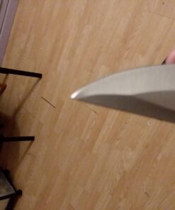 Perfect Point Throwing Knives – Set of 12 – 6 Satin Finish and 6 Black Stainless Steel Throwing Knives, Includes Nylon Sheath, Full Tang Construction, Well Balanced, – PAK-712-12 47 714MJaaUs5L