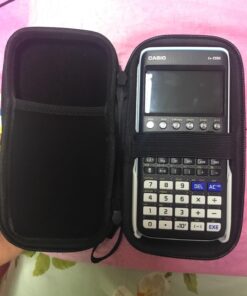 Caseling for Graphing Calculator Hard Carrying Travel Storage Case Bag - Black 54 714MZH4CDxL
