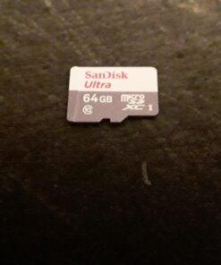 SanDisk Ultra 64 GB Micro SDHC/Micro SDXC UHS-I Card Up to 48MB/s (SDSQUNB-064G-GN3MN) 10 714Mlft3TcL